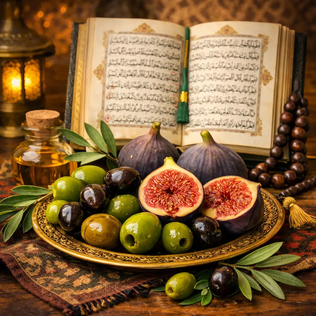 Buah Tin dan Zaitun