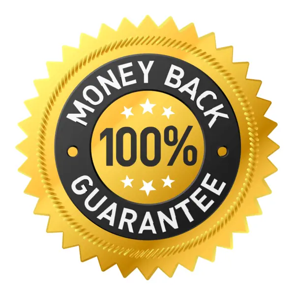 100% Money Back Guarantee