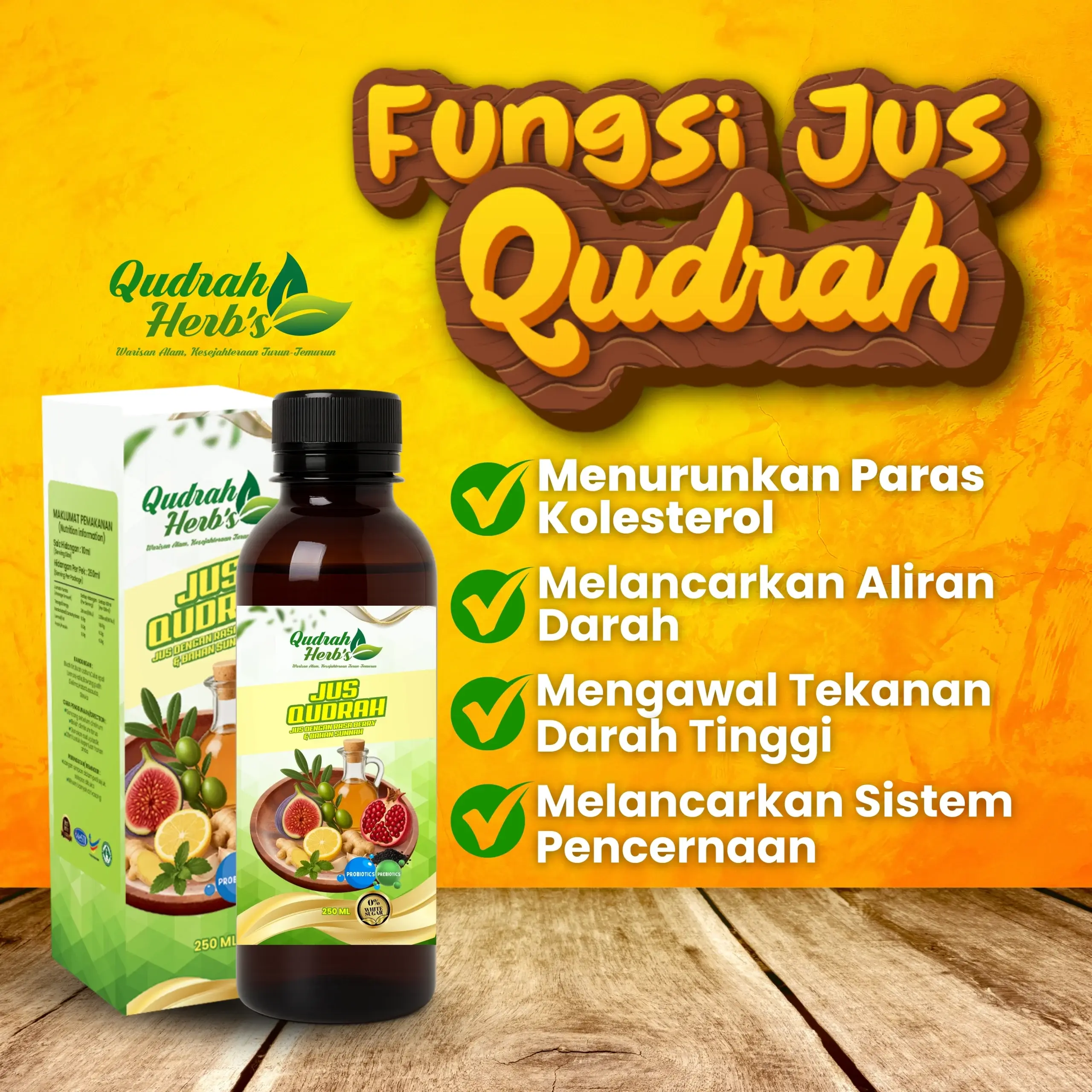 Jus Qudrah Botani